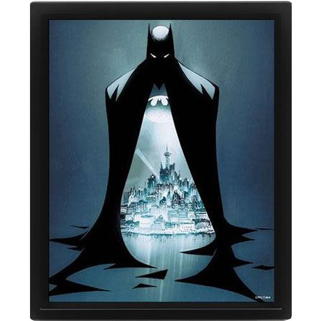 DC Comics Framed 3D Effect plagát Pack Batman Gotham Protector 26 x 20 cm (3)